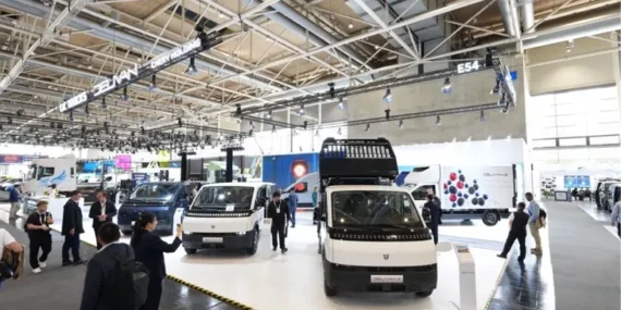 Chery Commercial Vehicle Yeni Enerjili Ticari Modellerini Hannover Fuarında Sergiledi