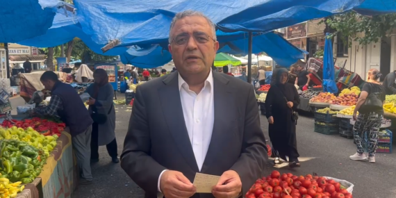 Milletvekili Sezgin Tanrıkulu Diyarbakır Pazarlarında Enflasyon ve Yoksulluk Verilerine Dikkat Çekti